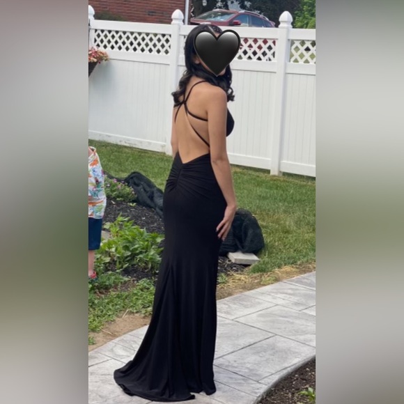 V Neckline Fitted Jovani Gown 00512 - Picture 5 of 5